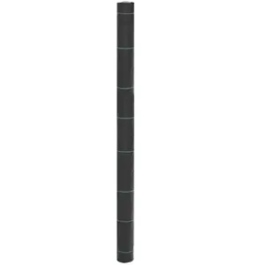 vidaXL Membrane anti-mauvaises herbes noir 1,5x5 m PP pas cher