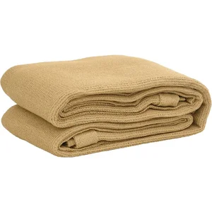 vidaXL Tapis de tente sable 300x400 cm PEHD pas cher