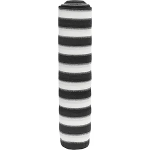 Comparateur de prix : vidaXL Filet brise-vue anthracite et blanc 2x25 m PEHD 75 g/m²