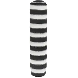 vidaXL Filet brise-vue anthracite et blanc 1,2x10 m PEHD 195 g/m² pas cher