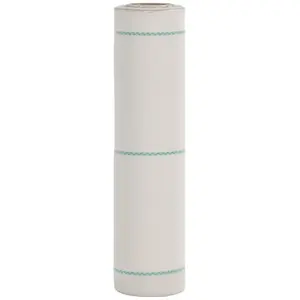 vidaXL Membrane anti-mauvaises herbes blanc 0,5x50 m PP pas cher