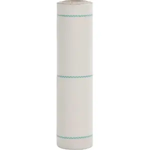 vidaXL Membrane anti-mauvaises herbes blanc 0,5x200 m PP pas cher