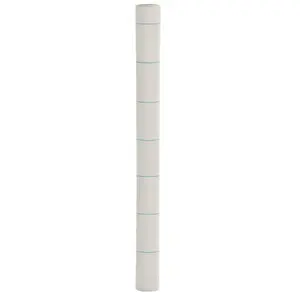 vidaXL Membrane anti-mauvaises herbes blanc 1,5x100 m PP pas cher