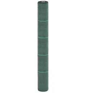 vidaXL Membrane anti-mauvaises herbes vert 1x5 m PP pas cher