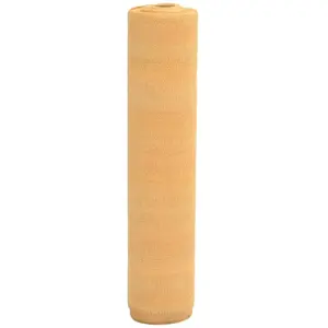 vidaXL Filet brise-vue sable 1x50 m PEHD 75 g/m² pas cher