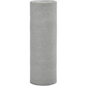 vidaXL Filet brise-vue gris clair 1,5x25 m PEHD 195 g/m²Vendu parrakuten