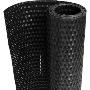 vidaXL Paravent de balcon noir 1000x80 cm résine tressée pas cher
