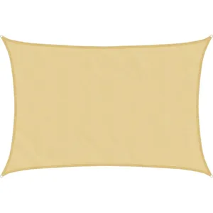 Comparateur de prix : vidaXL Voile d'ombrage sable 5x4 m 100 % polyester oxford