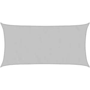 Comparateur de prix : vidaXL Voile d'ombrage gris clair 4x2 m 100% polyester oxford