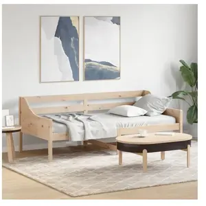 vidaXL Lit de jour sans matelas 80x200 cm bois de pin massif pas cher