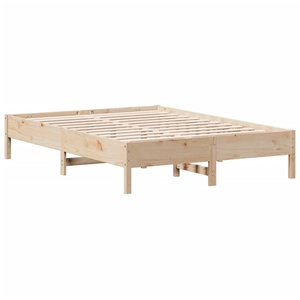 vidaXL Vidaxl Cadre De Lit Sans Matelas 140x200 Cm Bois Massif De Pin pas cher