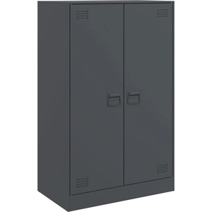Comparateur de prix : vidaXL Buffet anthracite 67x39x107 cm acier