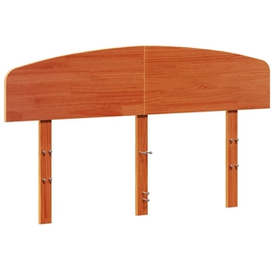vidaXL Tête de lit cire marron 150 cm bois massif de pin pas cher