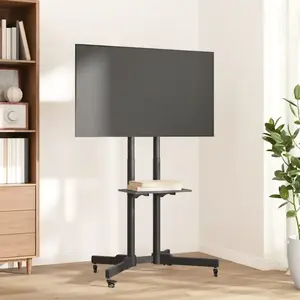 vidaXL Meuble TV sur roulettes pour écran 32-70 pouces max VESA pas cher
