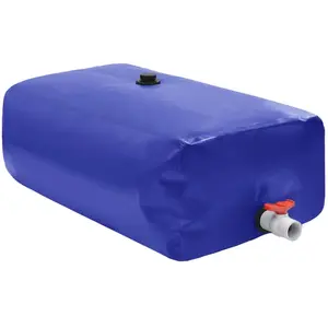 Comparateur de prix : vidaXL Réservoir d'eau avec robinet pliable 1000 L PVC
