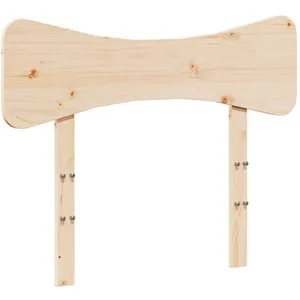 vidaXL Tête de lit 100 cm bois massif de pin pas cher