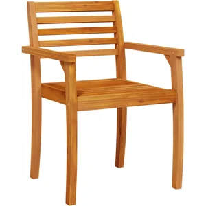 vidaXL Chaises de jardin lot de 2 59x55x85 cm bois massif d'acacia pas cher