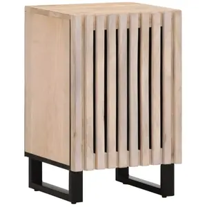 vidaXL Armoire de salle de bain 38x34x58 cm bois massif de manguier pas cher