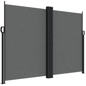 Comparateur de prix : vidaXL Auvent latéral rétractable anthracite 180x1000 cm