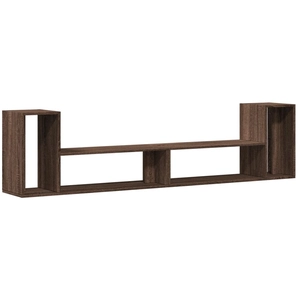 vidaXL Meubles TV 2 pcs chêne marron 75x30x50 cm bois ingénierie pas cher
