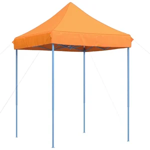 vidaXL Tente de réception pliable escamotable orange 200x200x306 cm pas cher