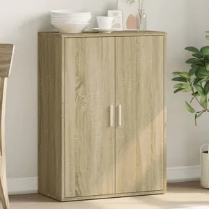 vidaXL Buffet chêne sonoma 60x31x84 cm bois d'ingénierie pas cher
