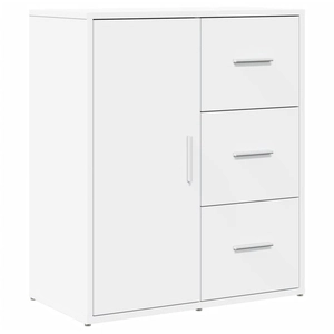 vidaXL Buffet blanc 60x31x70 cm bois d'ingénierie pas cher