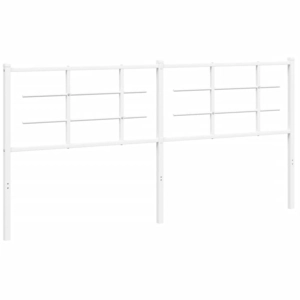 Comparateur de prix : vidaXL Tête de lit métal blanc 180 cm