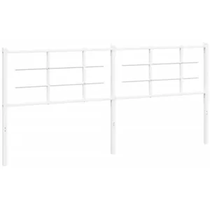 Comparateur de prix : vidaXL Tête de lit métal blanc 193 cm