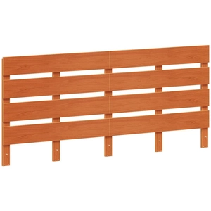 vidaXL Tête de lit cire marron 180 cm bois massif de pin pas cher