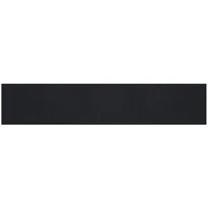 vidaXL Tapis rectangulaire noir 80x400 cm bambou pas cher