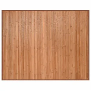 Comparateur de prix : vidaXL Tapis rectangulaire naturel 80x100 cm bambou