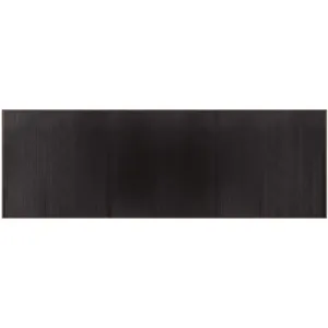 vidaXL Tapis rectangulaire marron foncé 100x300 cm bambou pas cher