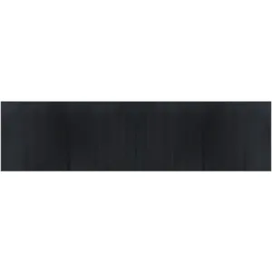 vidaXL Tapis rectangulaire noir 100x400 cm bambou pas cher