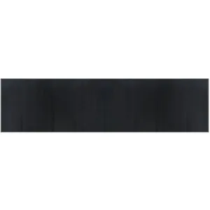 vidaXL Tapis rectangulaire gris 100x400 cm bambou pas cher