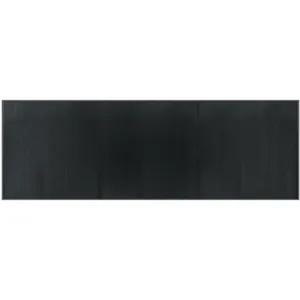 vidaXL Tapis rectangulaire gris 100x300 cm bambou pas cher