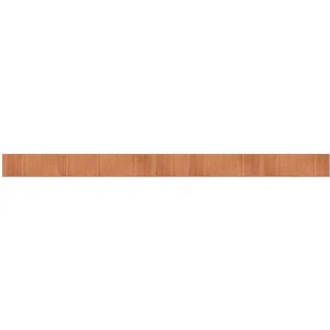 vidaXL Tapis rectangulaire marron 70x1000 cm bambou pas cher