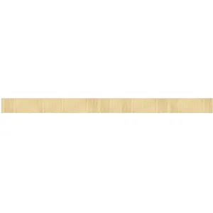 vidaXL Tapis rectangulaire naturel clair 70x1000 cm bambou pas cher