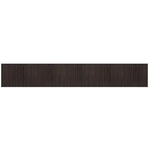 vidaXL Tapis rectangulaire marron foncé 80x1000 cm bambou pas cher