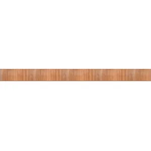 vidaXL Tapis rectangulaire naturel 80x1000 cm bambou pas cher