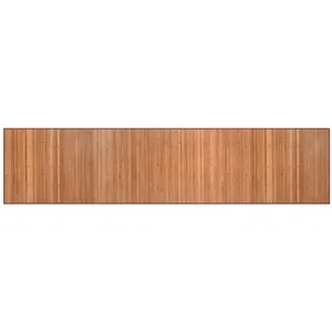 vidaXL Tapis rectangulaire naturel 70x300 cm bambou pas cher