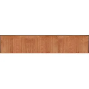 vidaXL Tapis rectangulaire marron 60x300 cm bambou pas cher
