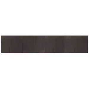vidaXL Tapis rectangulaire marron foncé 80x400 cm bambou pas cher
