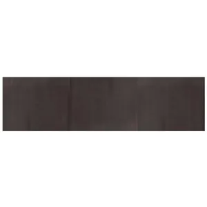 vidaXL Tapis rectangulaire marron foncé 80x300 cm bambou pas cher