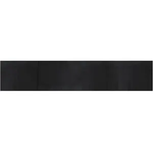 vidaXL Tapis rectangulaire noir 80x400 cm bambou pas cher