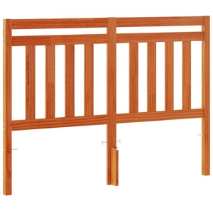 vidaXL Tête de lit cire marron 135 cm bois massif de pin pas cher