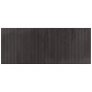 vidaXL Tapis rectangulaire marron foncé 80x200 cm bambou pas cher