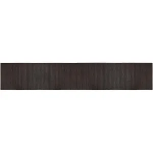 vidaXL Tapis rectangulaire marron foncé 70x400 cm bambou pas cher