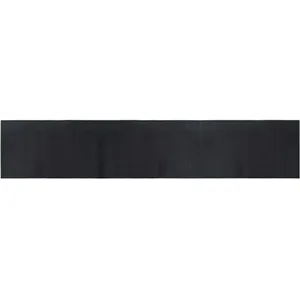 vidaXL Tapis rectangulaire noir 60x300 cm bambou pas cher