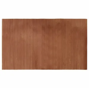vidaXL Tapis rectangulaire marron 60x100 cm bambou pas cher